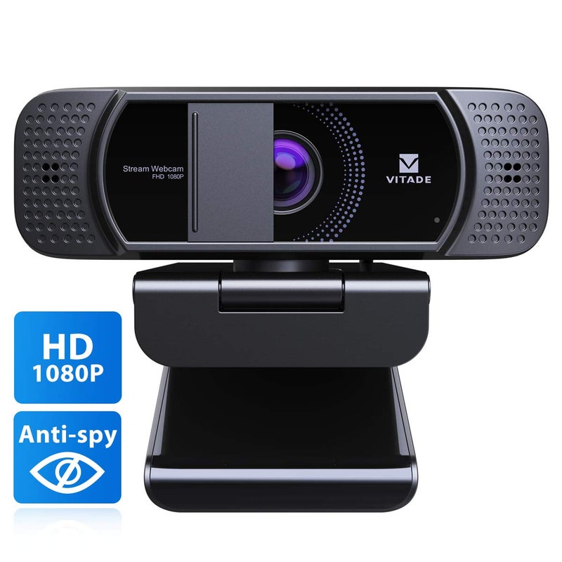 VITADE Webcam with Microphone 1080P HD Web Camera, 672 USB Desktop Web Cam Facecam Video Cam for Streaming Gaming Conferencing Mac Windows PC Laptop Computer - Image 4